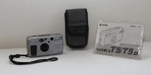 Cámara de fotograma pequeño Yashica T5 con org. Bolsa e instrucciones - Point & Shot - Imagen 1 de 5