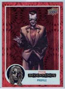 2022 Upper Deck Marvel Beginnings Volume 2 Series 1 Red Supernova #152 Profile - Picture 1 of 2
