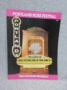 1986 PORTLAND ROSE FESTIVAL PROGRAM   High Grade MiNt Condition - Picture 1 of 2