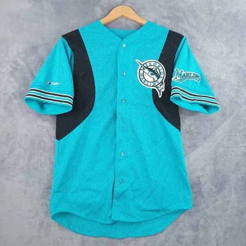Vintage Majestic Florida Marlins 90’s Jersey Mesh Mens Sz M USA Cover
