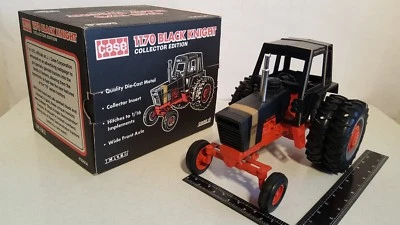 Ertl Case 1170 Black Knight 1/16 diecast farm tractor replica collectable - Image 1 of 4