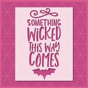 Witch Stencil - Mylar Reusable&Durable - Template - Halloween Farm - Picture 1 of 5