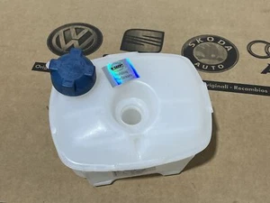 VW Golf Scirocco Jetta MK1 MK2 Passat Coolant Expansion Bottle Tank with Cap OEM - Picture 1 of 13