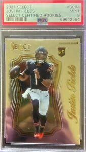 2021 Select Justin Fields Select Certified Rookies PSA 9 MINT #SCR4 RC Insert