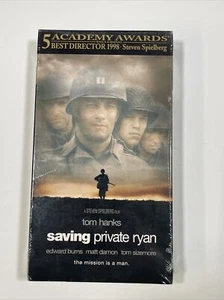 1998 "Saving Private Ryan" VHS Video Tape Sealed New Dreamworks - Picture 1 of 2