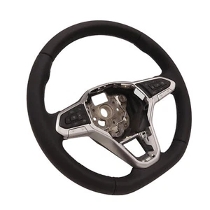 Volante Multifuncional ACC VW Golf 8 VIII Tiguan II AD1 Cuero Negro - Imagen 1 de 7