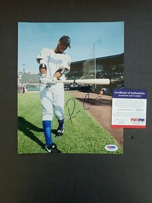 ROBINSON CANO PSA CERTSIGNED 8X10 COLOR  PHOTO - Image 1 of 4