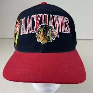 De colección Chicago Blackhawks Snapback Sombrero Deportes Especialidades Centro Hielo NHL - Imagen 1 de 17