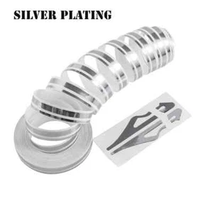 12mm Pin Stripe Tape Decal Vinyl Car Stickers Steamline Motorcycle Car Accessory - Picture 1 of 23