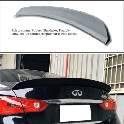 SQRvx 284P Rear Duckbill Trunk Spoiler Wing Fits 1998~2002 Honda Accord Coupe - Изображение 1 из 4
