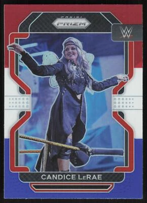 Candice LeRae 2022 Panini Prizm WWE # 153 Red White Blue Prizm NXT 2.0 - Image 1 of 2