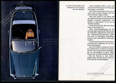 1970 Porsche 911 Targa Irish Green car photo German vintage print ad - Image 1 of 4
