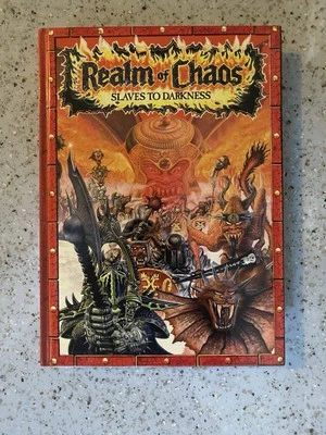 Realm of Chaos Slaves to Darkness’s Games Worksop Hard Cover HC - Image 1 of 2