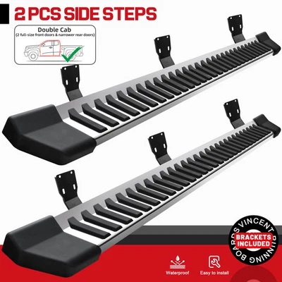 For 99-16 Ford F250 Superduty Super Cab 6" Running Board Nerf Bar Side Step SS V - Image 1 of 4