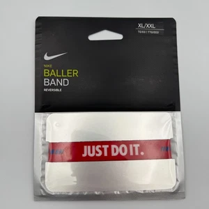 Nike Reversible Baller Band University Red White “Just Do It”  Size XL/XXL NEW - Picture 1 of 6