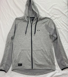 Oakley Full Zip Hoodie Herren mittelgrau leicht - Bild 1 von 7