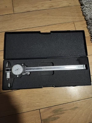 8" Stainless Hardened Dial Caliper - Image 1 of 4