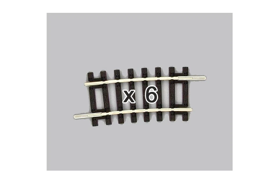 Piko 55252 HO Scale Curved Track R2/7.5° Box of 6 - Image 1 of 1