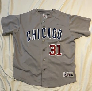 GREG MADDUX CHICAGO CUBS AUTHENTIC MAJESTIC COOPERSTOWN COLLECTION JERSEY - Picture 1 of 6