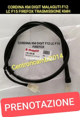 MALAGUTI ORIGINALE CORDINA TRASMISSIONE CONTACHILOMETRI MALAGUTI F12 F15 DIGIT ORIGINALE 17812900