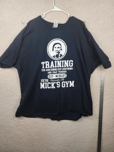 Rocky Trainingsshirt schwarz Mick's Gym Kurzarm Gr. 3XL - Bild 1 von 6