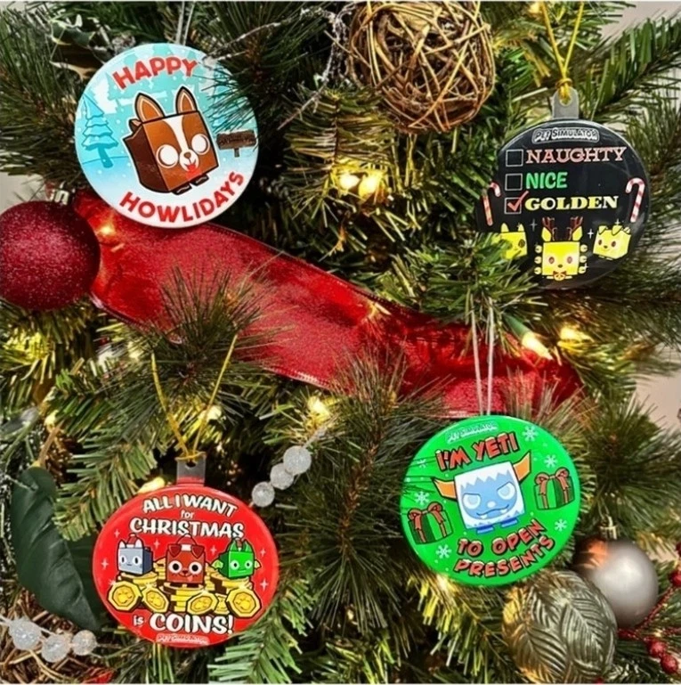 Pet Simulator x and DLC Code ORNAMENTS! 10x Rewards! NEW Old Stock - Image 1 of 3