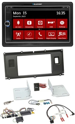 Blaupunkt Bluetooth DAB 2DIN USB DVD Lenkrad Autoradio für Land Rover Evoque ab - Bild 1 von 4