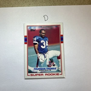 Topps 1989 - Thurman Thomas #45 (RC) - Imagen 1 de 2