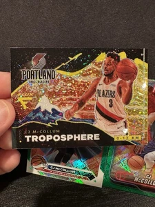 2020-21 Panini Flux - Atmosphere Troposphere C.J. McCollum #5 - Picture 1 of 7