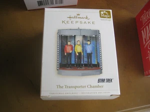 The Transporter Chamber Star Trek Hallmark Keepsake Magic Ornament  nib - Picture 1 of 1