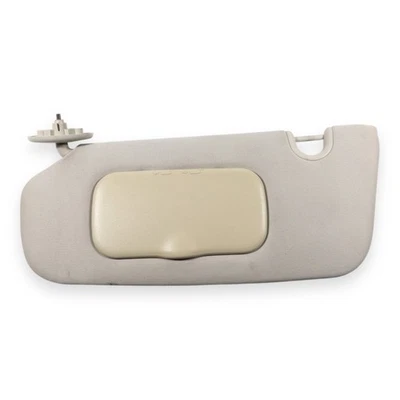 2007-2017 Jeep Compass Driver Left Side Sun Visor White Cream Cloth - Image 1 of 4