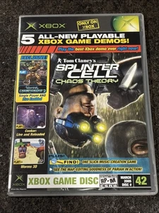 Disco demo ufficiale XBOX rivista 42 Splinter Cell Chaos Theory copertina CIB🔥 - Foto 1 di 5