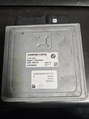 Módulo de control electrónico ECM del motor modelo 3,0 L Si compatible con BMW Z4 3248 06-08 Foto 1 de 4