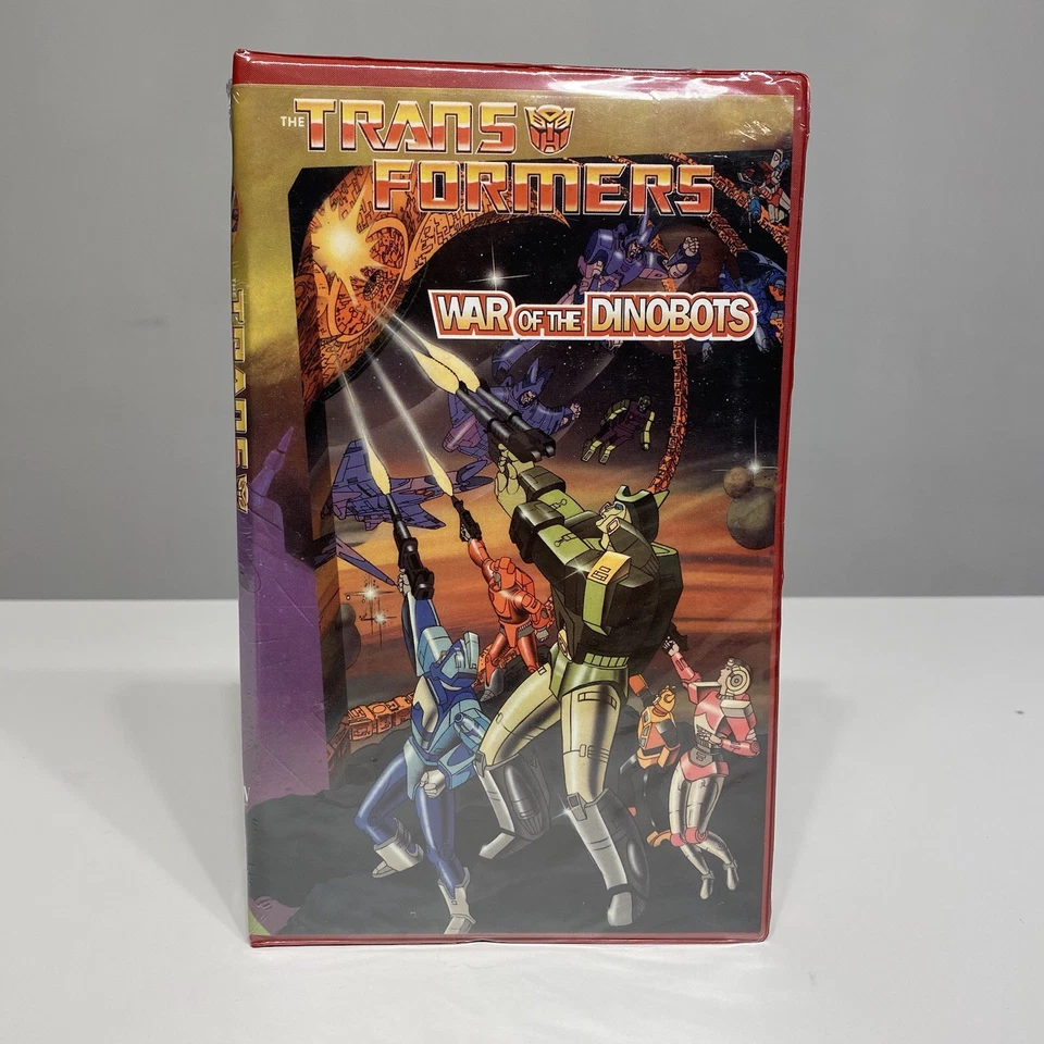Transformers VHS War of the Dinobots Rare Vintage Animated Movie 1995 Sealed - Image 1 of 4