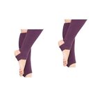 Paar Bein Manschette Socken Latin Dance Yoga Sport Schutz Bein Wärmer Für Frauen
