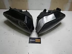 2007 2008 YAMAHA YZF R1 OEM FRONT HEADLIGHT HEAD LIGHT SET PAIR LEFT & RIGHT - Picture 1 of 6
