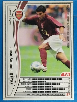 WCCF European Clubs 015/336 2005-2006 José Antonio Reyes Japan Pre-Owned - Image 1 of 2