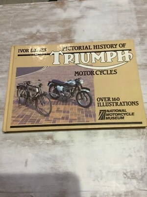 Pictorial History of Triumph Motorcycles illustrated 160 illustrations Davies - Image 1 of 4
