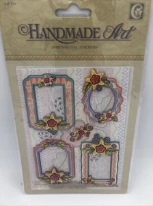 Handmade Art Dimensional stickers Scrapbooking Embellishment Picture Frame soft. - Picture 1 of 5