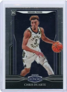 CHRIS DUARTE Rookie RC 2021-22 PANINI CHRONICLES HONORS 691 INDIANA PACERS - Picture 1 of 2