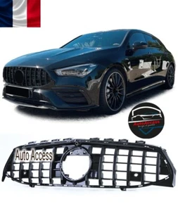 KÜHLERGRILL MERCEDES CLA C118 W118 PANAMERICANA SCHWARZ GLÄNZEND 2019 BIS 2023 - Bild 1 von 1