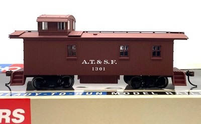 HO WALTHERS 932-7581 LÍNEA DORADA MADERA FURGÓN SANTA FE 1300 SERIE ATSF # 1301 Foto 1 de 2
