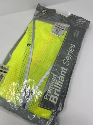 Kishigo High-Visibility Premium Brilliant Series Type R Class 3 Vest 1550 - Image 1 of 4