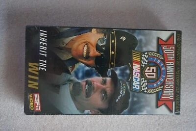 New! Inherit the Win 50th Anniversary 1948-1998 50 NASCAR ESPN (VHS, 1948, 1998) - Image 1 of 4