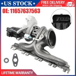 Turbocompresor con actuador compatible con BMW 230i 330i 430i 530i X3 X4 2,0 L 11657637563 - Imagen 1 de 12