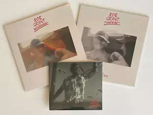ROB GRANT * LOST AT SEA / HOLLYWOOD BOWL * 2x LIMITED 7" RED VINYL + SIGNED CD - Picture 1 of 10