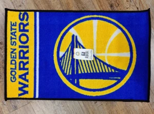 Golden State Warriors Area Rug Mat 28" x 18" - Made in USA - Picture 1 of 2