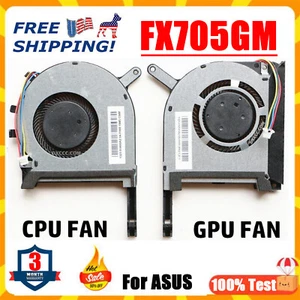 NUEVO PARA ASUS TUF GAMING FX705 FX705GM FX705GE FX95D VENTILADOR DE REFRIGERACIÓN DE CPU Y GPU UN PAR - Imagen 1 de 7