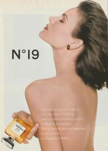  publicité papier  - adveertising paper - N°19 de Chanel - Picture 1 of 1