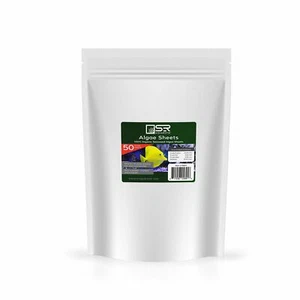 Seaweed Algae Sheets, Aquarium Saltwater Fish Food BY SR Aquaristik  - 50 Sheets - Picture 1 of 1